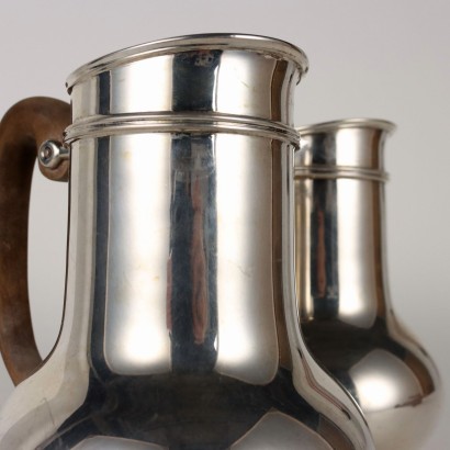 Paire de Carafes en Argent Teghini F