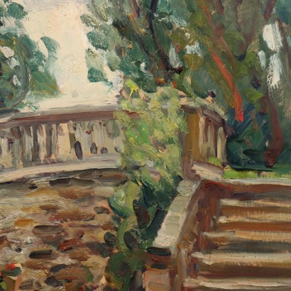 Pintura de Giovanni Balansino ,El parque,Giovanni Balansino,Giovanni Balansino,Giovanni Balansino,Giovanni Balansino