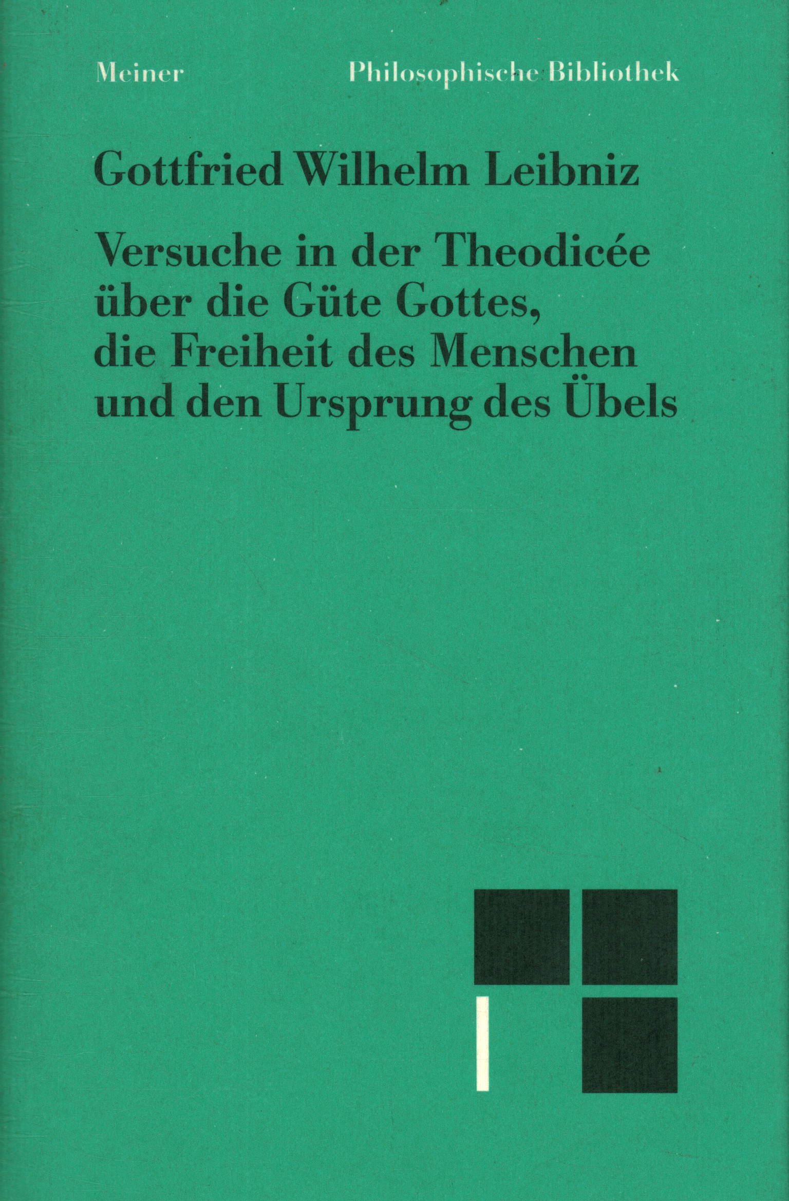 Versuche in der Theodicée über%2,Versuche in der Theodicée über%2