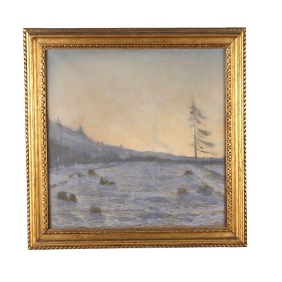 Peinture de Guido Cinotti , Paysage d'hiver, Guido Cinotti, Guido Cinotti, Guido Cinotti, Guido Cinotti, Guido Cinotti, Guido Cinotti, Guido Cinotti