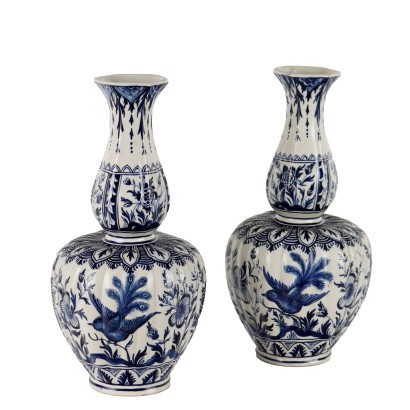 Paire de vases de Delft