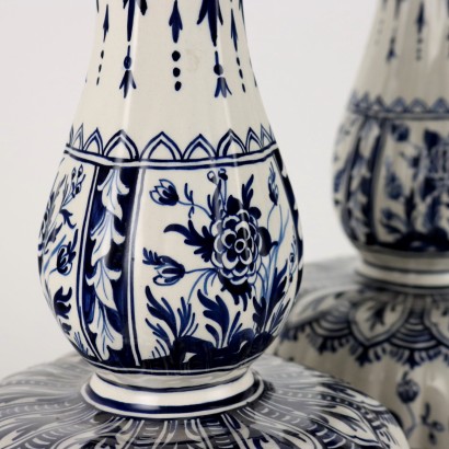 Paire de vases de Delft