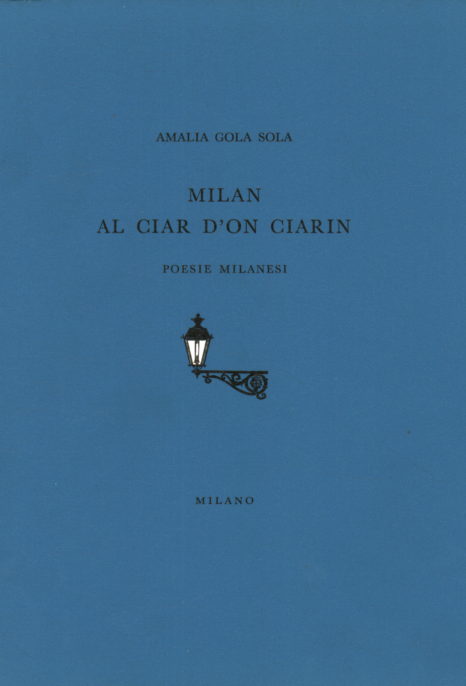 Milan at the ciar d'on ciarin