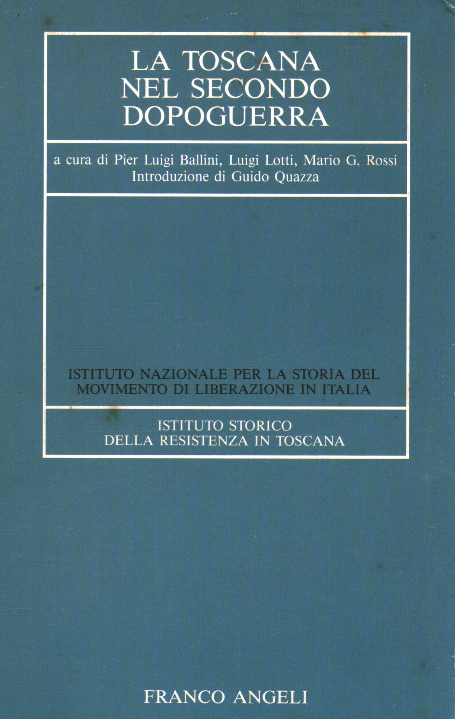 Toscana después de la Segunda Guerra Mundial