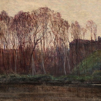 Pintura de Cesare Maggi,Paisaje con vista al río,Cesare Maggi,Cesare Maggi,Cesare Maggi,Cesare Maggi,Cesare Maggi,Cesare Maggi,Cesare Maggi,Cesare Maggi