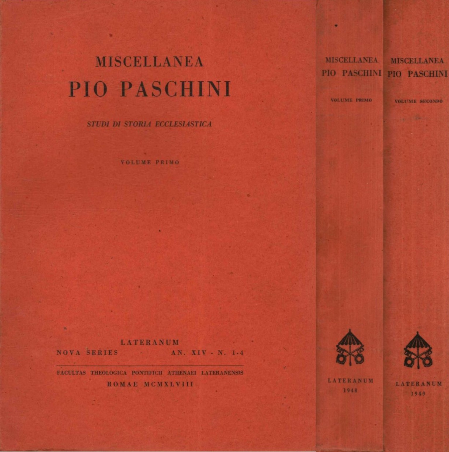 Pio Paschini (2 Bände)