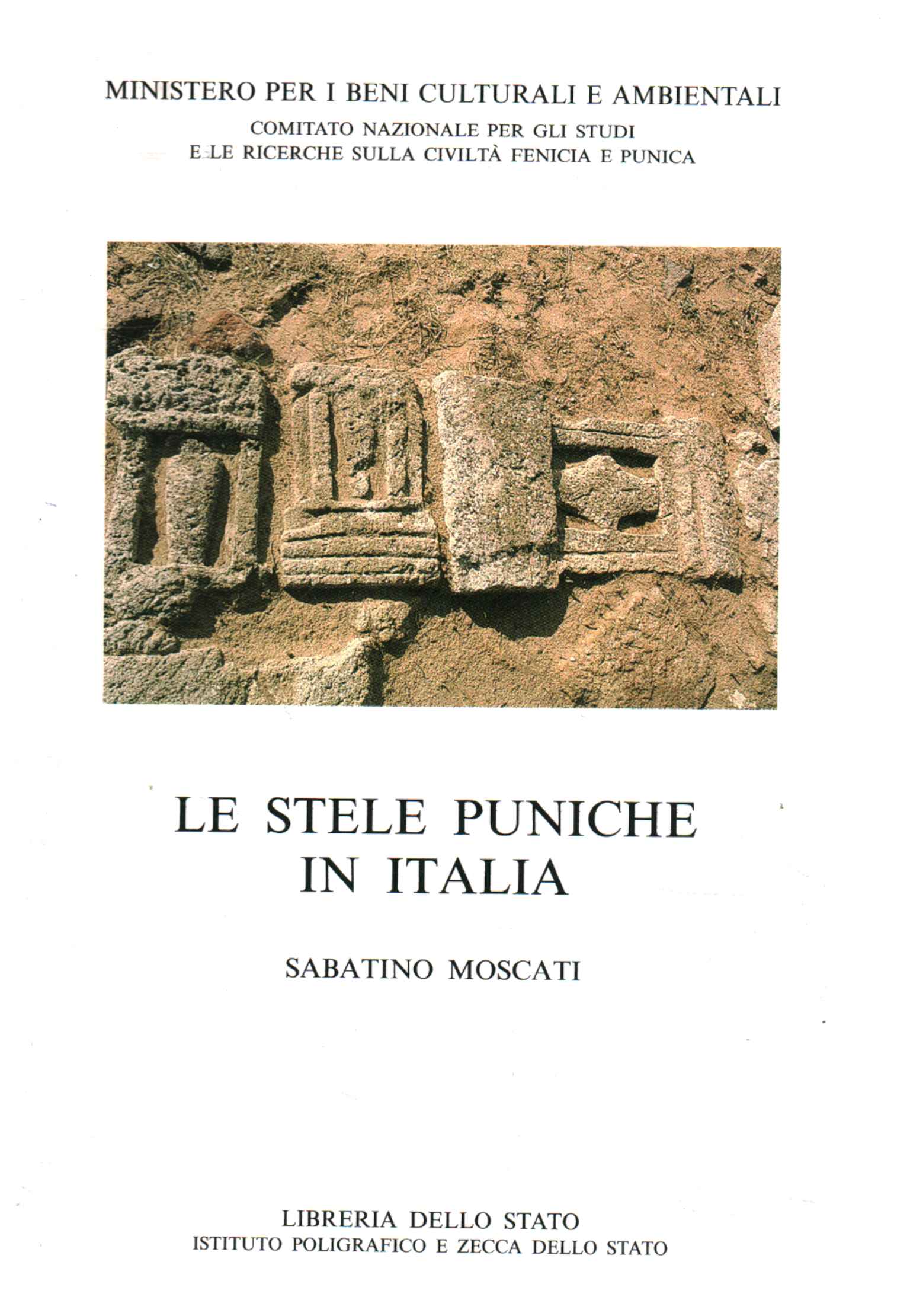 Itinerari - X. Le stele puniche in I,Le stele puniche in Italia