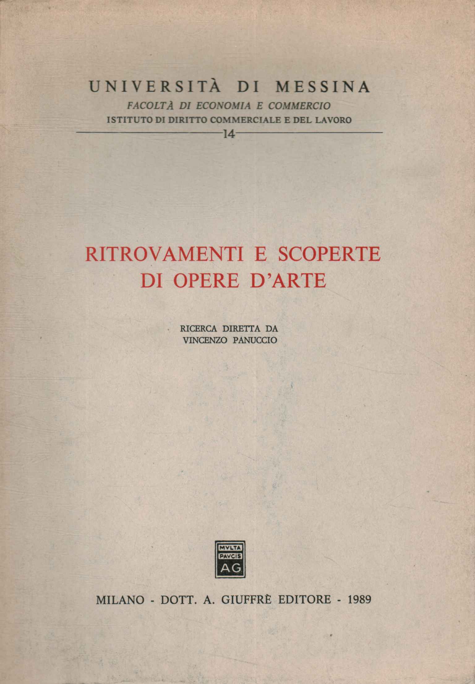 Ritrovamenti e scoperte di opere d0apost