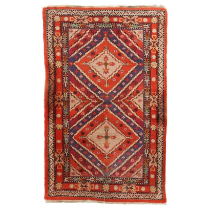 Tapis Melas Ancien Turquie Laine Noeud Gros Fait Main