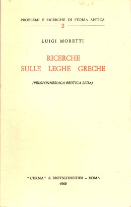 Ricerche sulle leghe greche