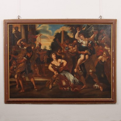 Gemälde mit der Vergewaltigung der Sabinerinnen