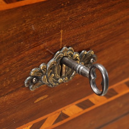 CHEST OF DRAWERS, Ancient Embellished Canterano