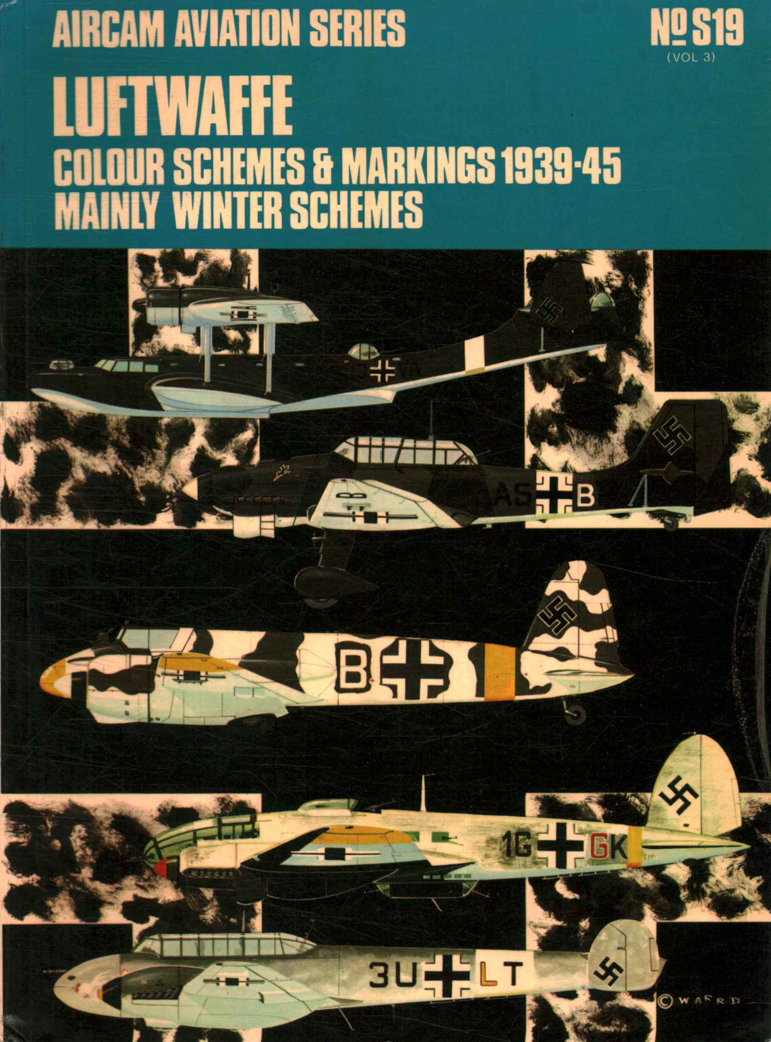 Luftwaffe Color Schemes And Markings 1939 45 Mainly Winter Schemes