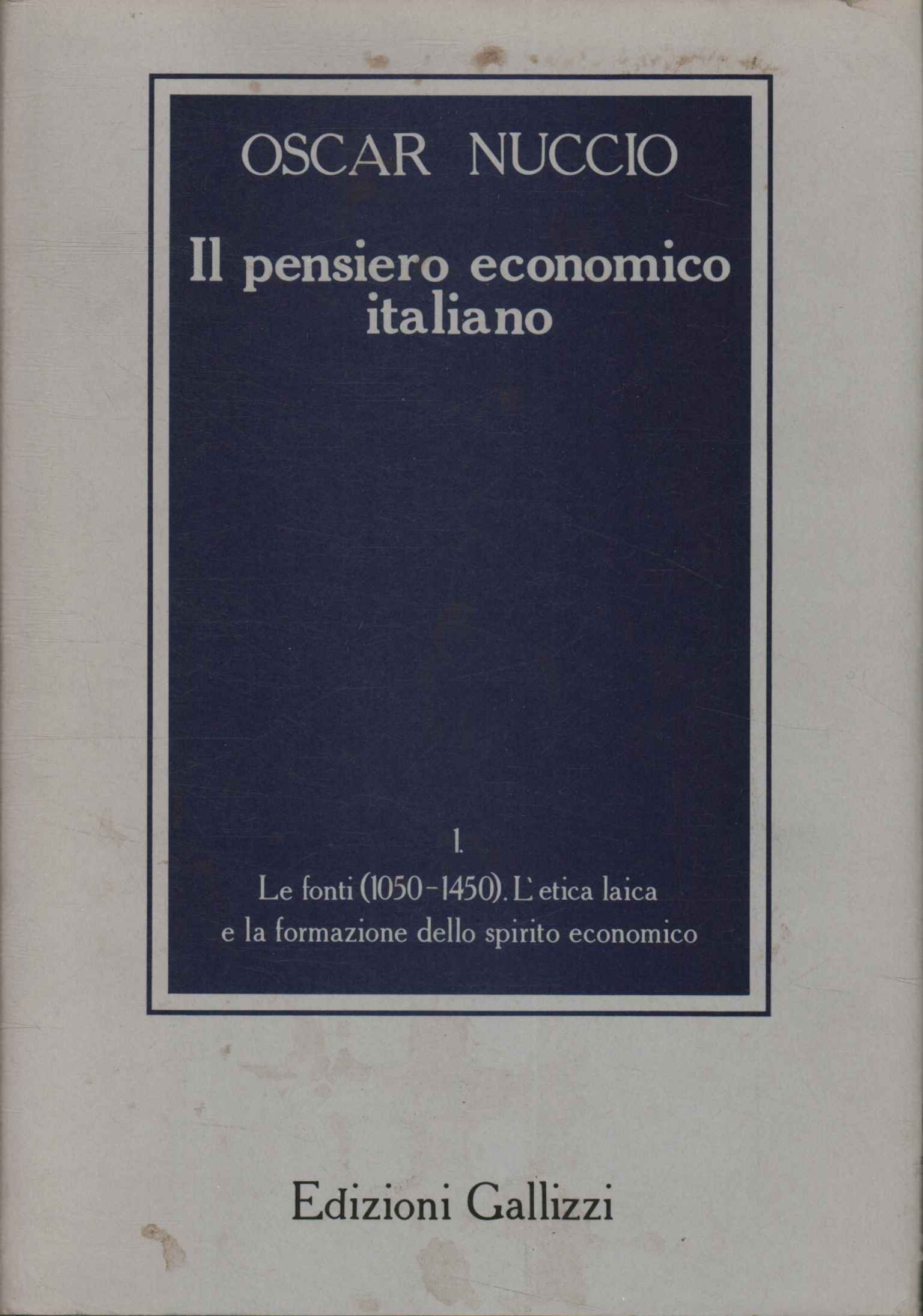 Pensée économique (Tome 1)