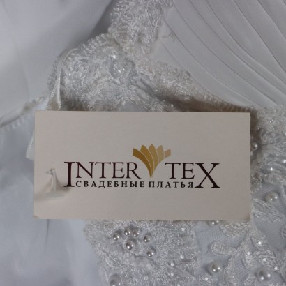 InterTex Abito da Sposa Impero e Pizzo