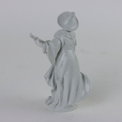 Figurine en porcelaine blanche Rudolstad