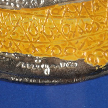 Bajorrelieve sobre plata de Giuseppe Mign,Pesca de sardinas,Giuseppe Migneco,Giuseppe Migneco,Giuseppe Migneco,Giuseppe Migneco,Giuseppe Migneco,Giuseppe Migneco