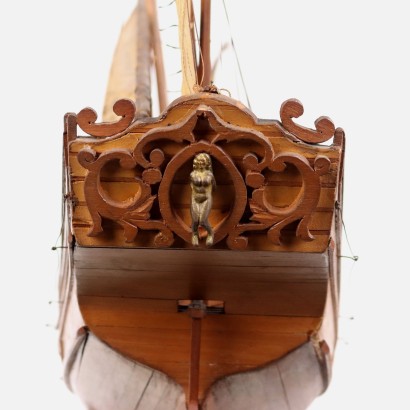 Xebec Wooden Sailing Ship