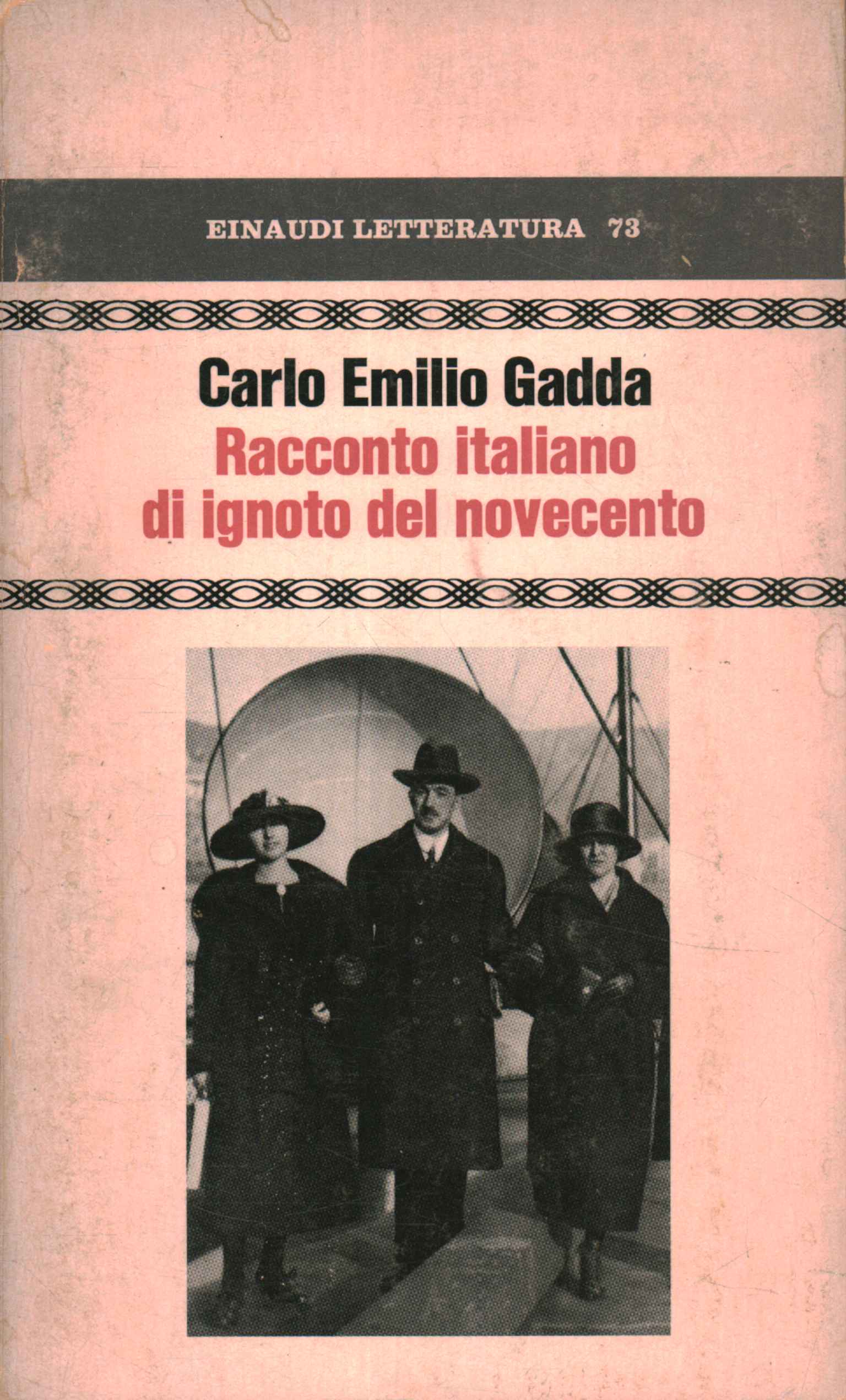 Racconto italiano di ignoto del novecent