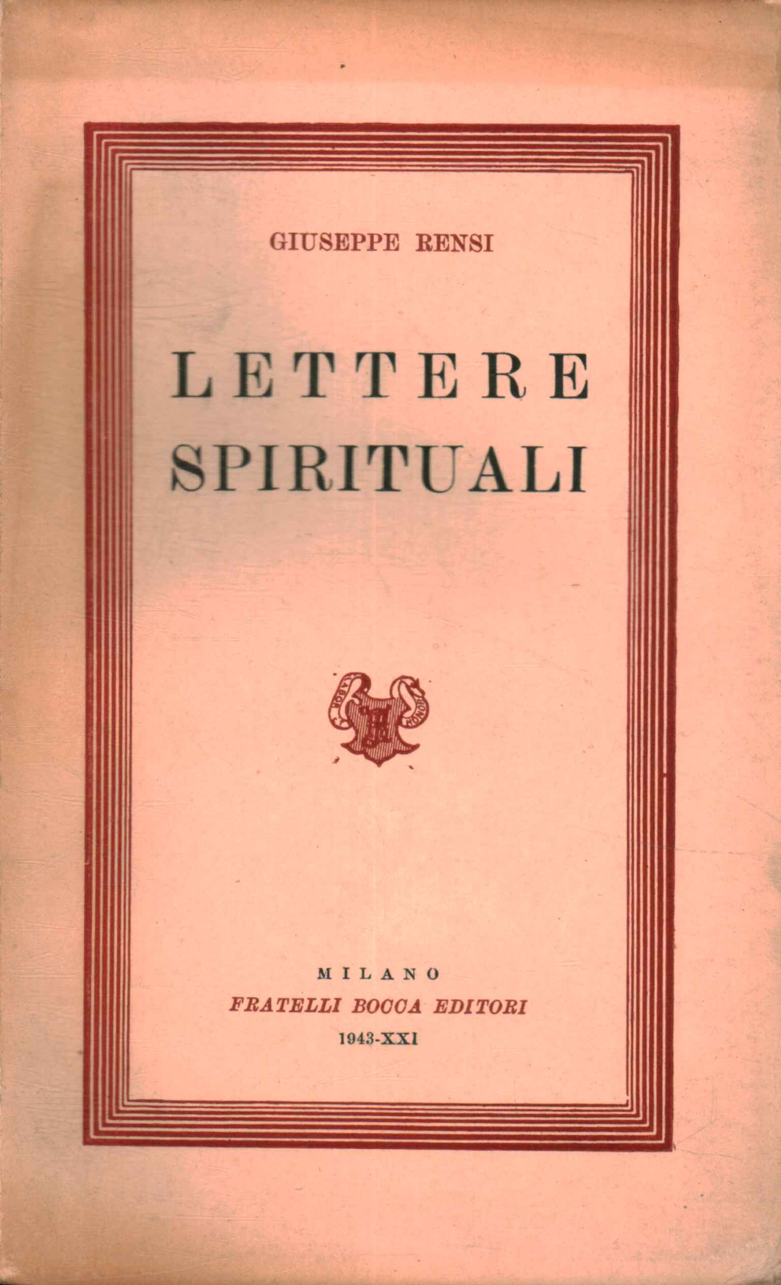 Lettres spirituelles