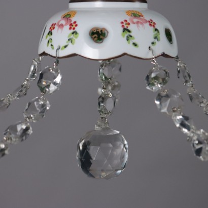 Lustre en verre de Bohême