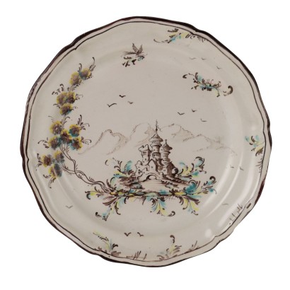 Levantino Alba Docili Majolica Plate