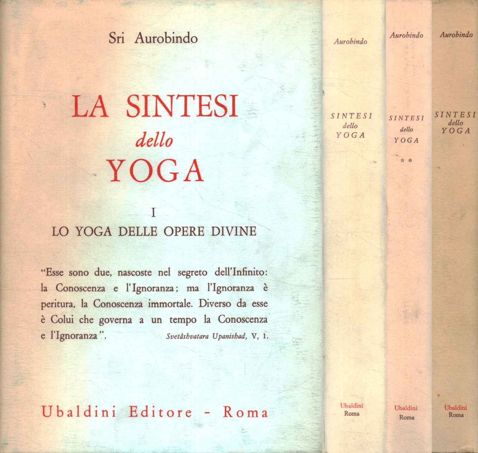 The synthesis of Yoga (3 volumes)