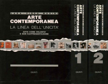 Arte contemporanea. La linea dell'unicità (2 Volumi)