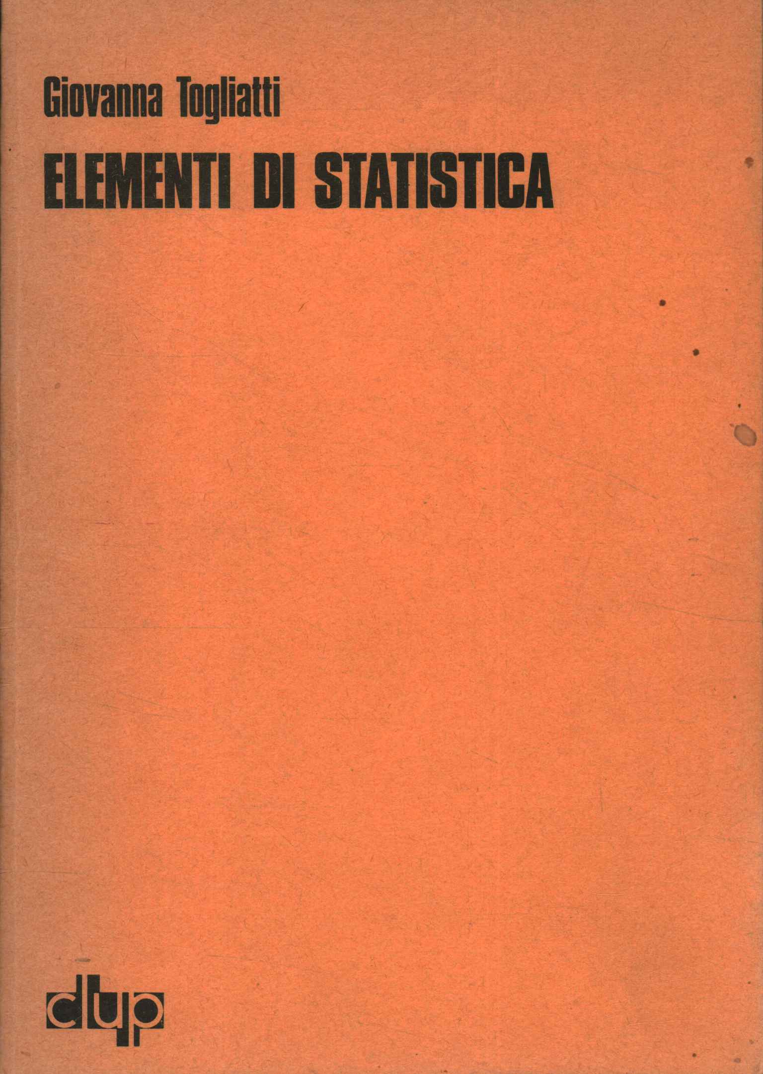 Elements of statistics