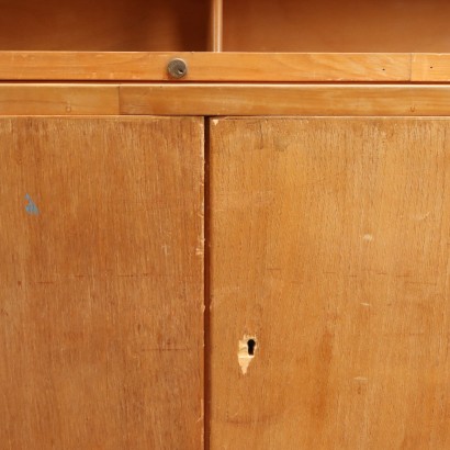 Large 1950s display cabinet