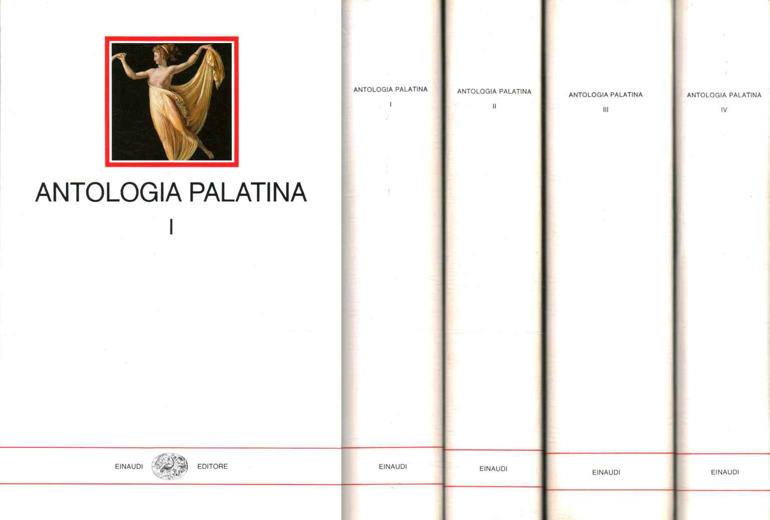 Anthologie palatine (4 volumes)