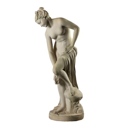 Antique Garden Sculpture Venus Signed Dal Torrione XX Century