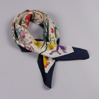 Gucci Vintage Flora Scarf