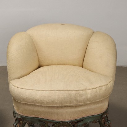 Trois Fauteuils de Style Baroque Fri