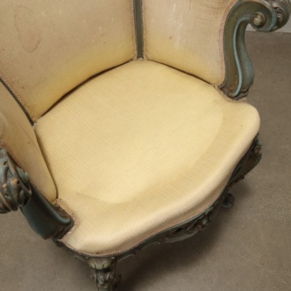 Trois Fauteuils de Style Baroque Fri