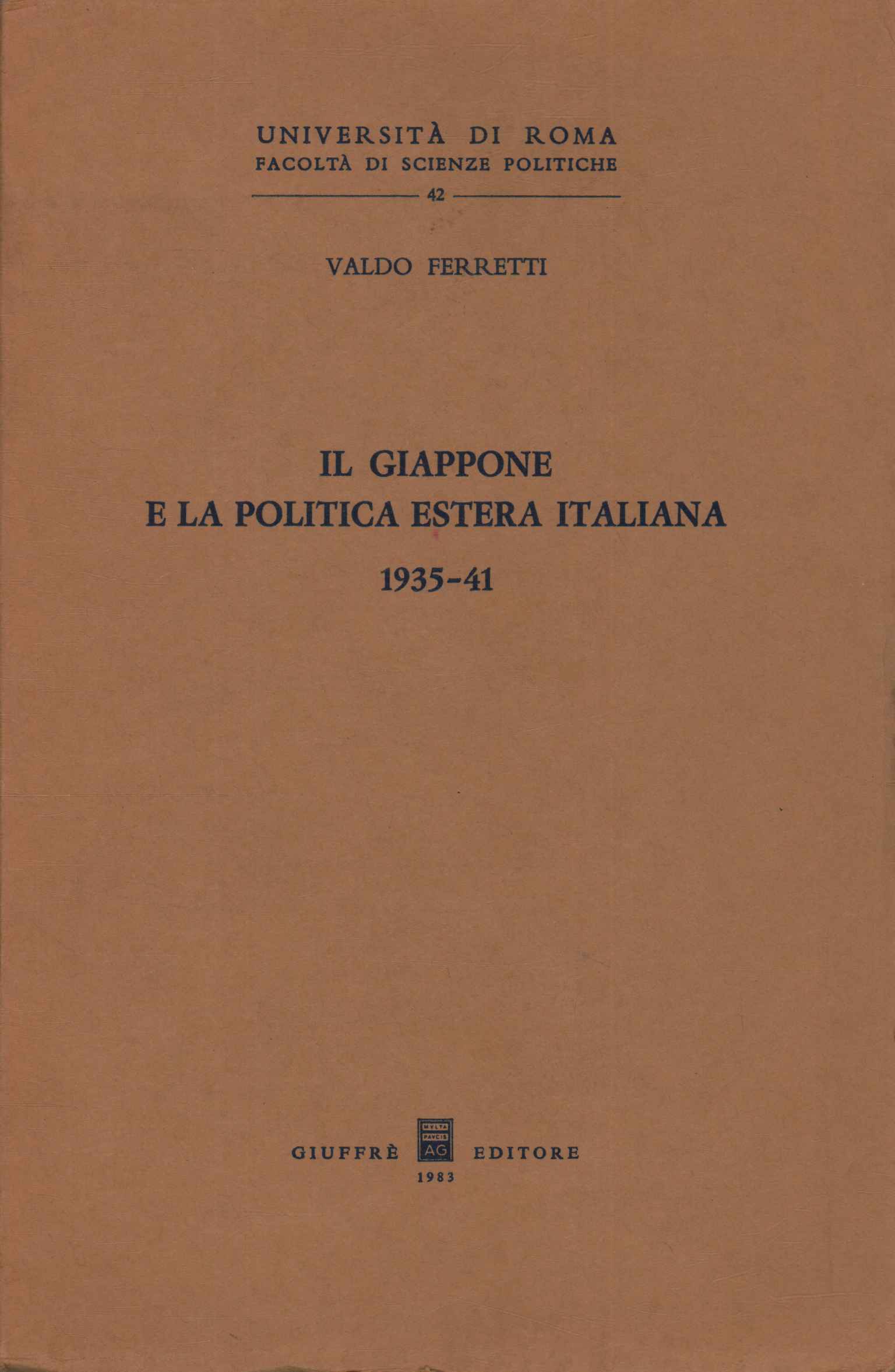 Politique étrangère du Japon et de l'Italie