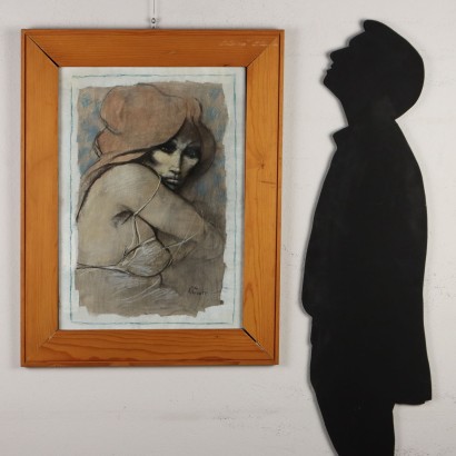 Painting by Fausto Maria Liberatore,Female figure,Fausto Maria Liberatore,Fausto Maria Liberatore,Fausto Maria Liberatore,Fausto Maria Liberatore