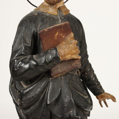 San Filippo Neri Statua Lignea