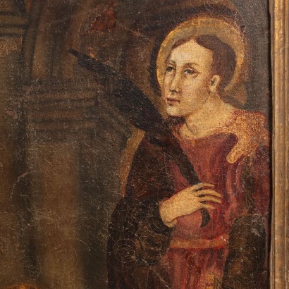 Gemälde Madonna mit Kind und Heiligen