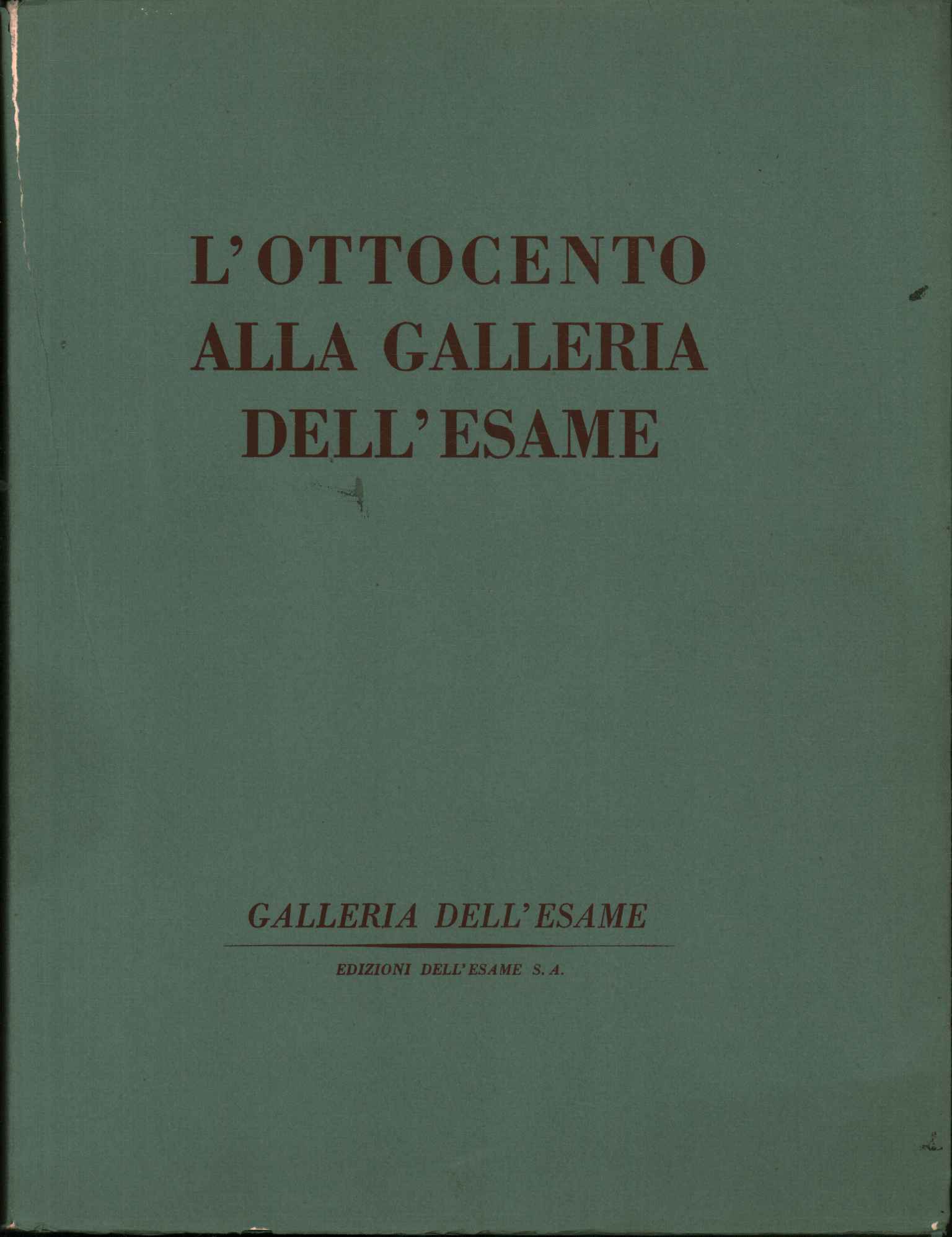 Le XIXe siècle à la Galleria dell0ap