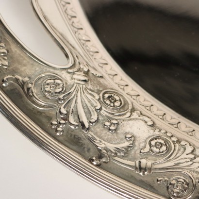 Oval Silver Tray