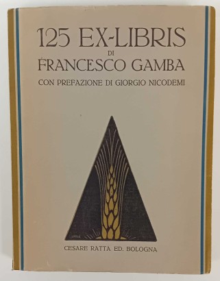 125 Ex-libris by Francesco Gamba with p