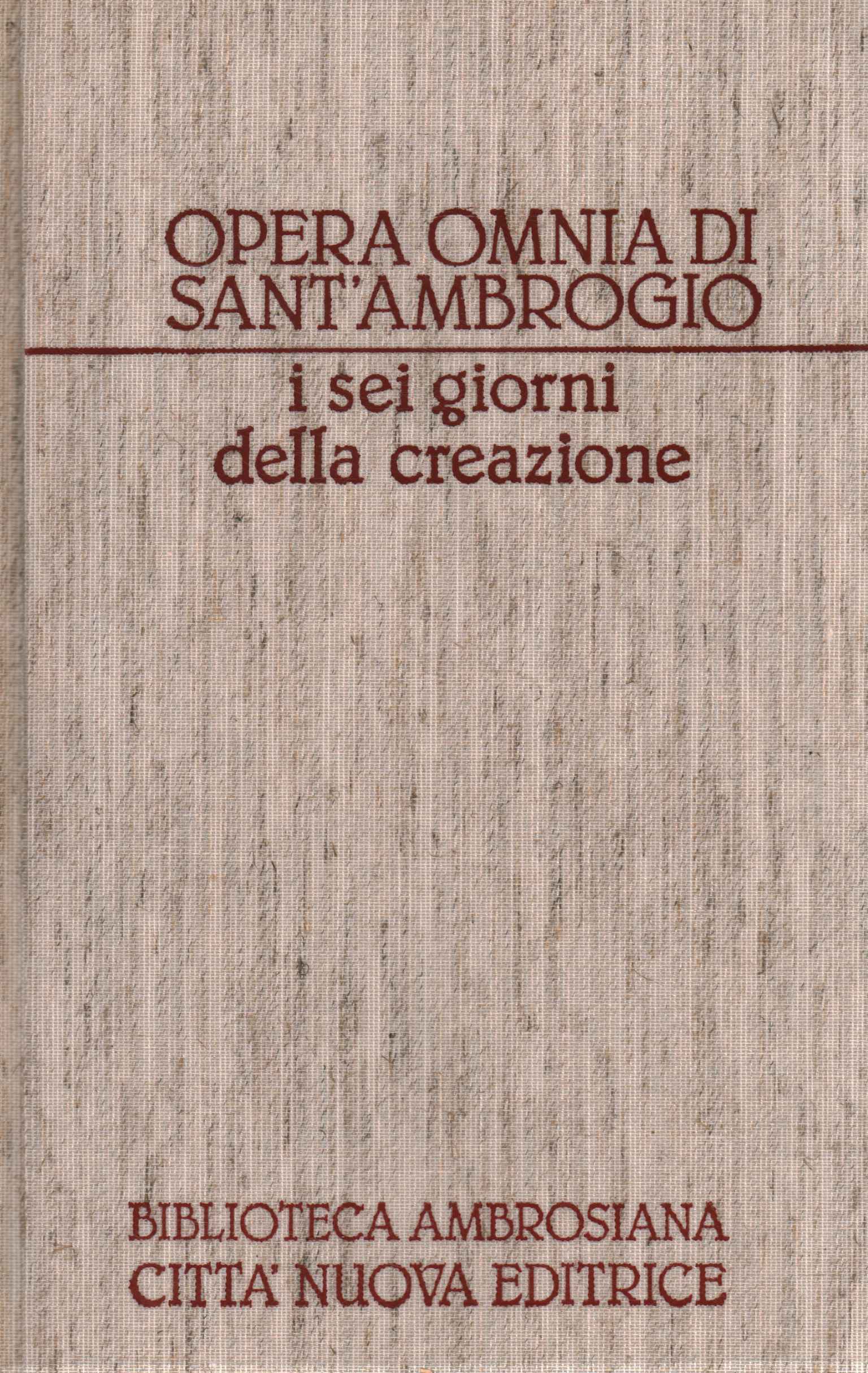 Opera Omnia of Sant'Ambrogio. OR
