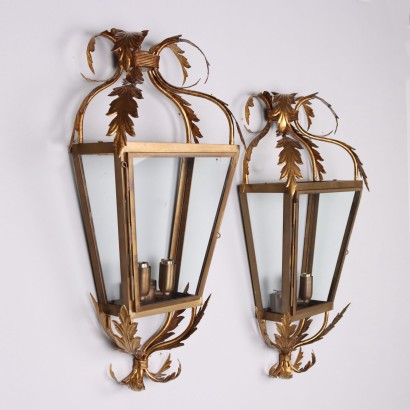 Pair of wall lights