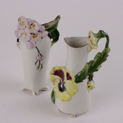 Group of Six Porcelain Vases by