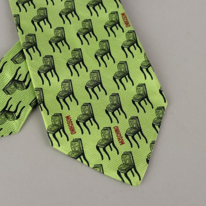 Moschino Green Tie