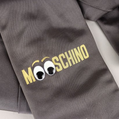 Corbata gris Moschino