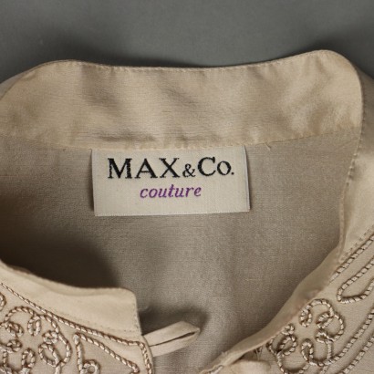 Max&Co. Sand Silk Blouse