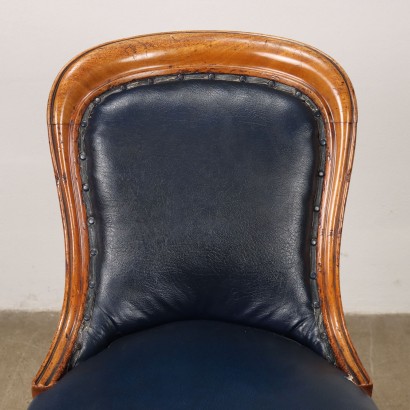 Chaise Louis Philippe en acajou