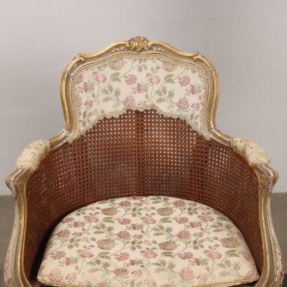 Pair of Rococo Style Armchairs